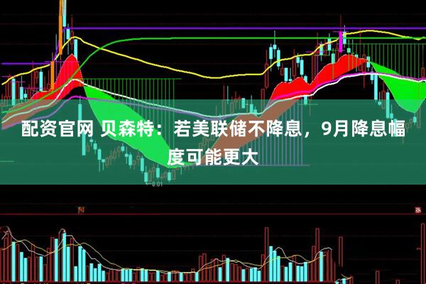 配资官网 贝森特：若美联储不降息，9月降息幅度可能更大